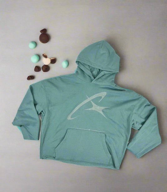 Tiffany Blue Star Cozy Hoodie