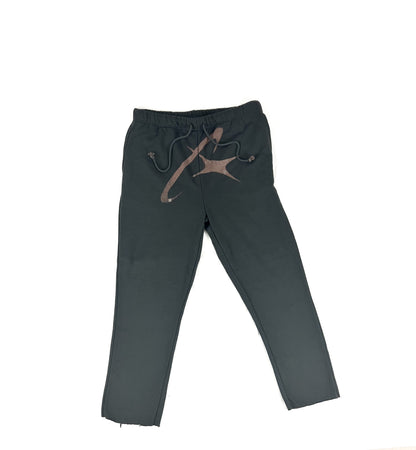 Star Reverse Splash Charcoal Grey Cozy Star Track Suit
