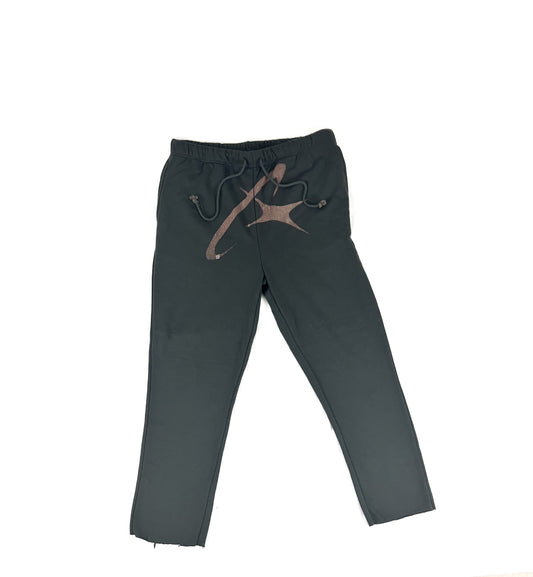 Star Reverse Splash Charcoal Grey Cozy Star Track Suit